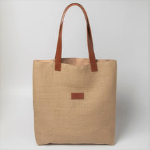 Load image into Gallery viewer, 琉球帆布⑮Coffee handbag