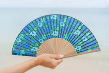 Load image into Gallery viewer, BLANC JUJU⑰Silk folding fan