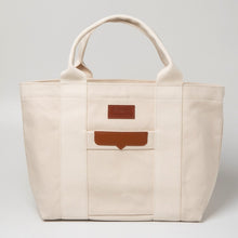 Load image into Gallery viewer, 琉球帆布⑬Basic handbag M / Natural color