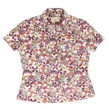 Load image into Gallery viewer, DOSEA Ladies⑦20-lk-02 Line flower pattern Okinawa Kariyushi wear