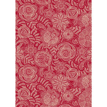 Cargar imagen en el visor de la galería, DOSEA Ladies⑩20-lk-05 Flower line art pattern　Okinawa Kariyushi Sportswear
