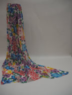 BLANC JUJU⑲Silk shawl
